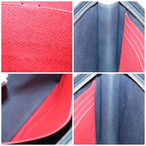 LOUIS VUITTON Taiga Pochette Voyager MM Clutch Bag Blue Marine - Picture 15 of 15